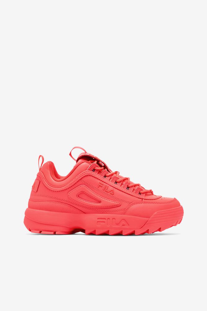 Fila Trainers Womens Pink Disruptor 2 Premium - Ireland 68024-CRKF